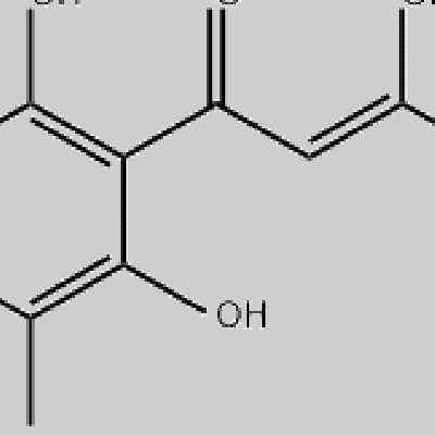 Benzaldehyde, 2,4-dihydroxy-3-[(2Z)-3-hydroxy-1-oxo-3-phenyl-2-propen-1-yl]-6-methoxy-5-methyl- (263413-06-5)